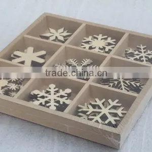 2015 Art Craft New Design Christmas Present Wooden Stamps Snow thumbnail-2