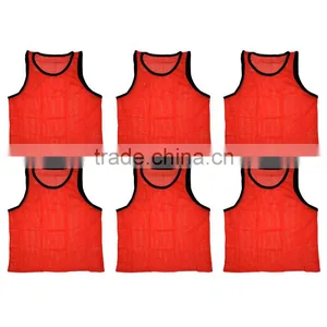 Mesh Fabric Sportswear Manufacturer Men / Women Multiple Colors Scrimmage Training Vests In Bulk thumbnail-5