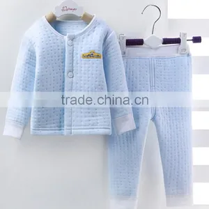 New Design 100% Cotton Casual Baby Clothing Sets Long Sleeved In Winter thumbnail-6