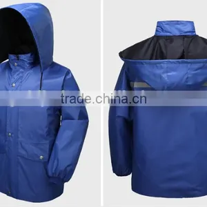 Waterproof Workwear Custom Rain Coat Security Overall Safety Raincoat thumbnail-5