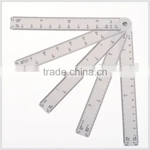 Kearing Engineering Scale Ruler/ruler With 12different Scales,flexible Plastic Fan Shape Scale Ruler #8500-6/8500-5 thumbnail-3