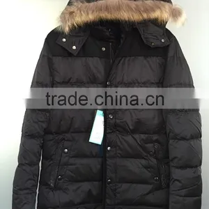 Men's Down Jacket Stock Textile Garments Stock Lot Sale Readymade Garments Stock Lot thumbnail-1