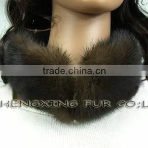 Collar-M1 Detachable Genuine Mink Fur Collar thumbnail-1