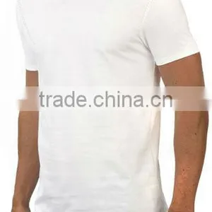 Plain Round Neck Single Jersey T-shirts/ Rib Neck T-shirts thumbnail-3