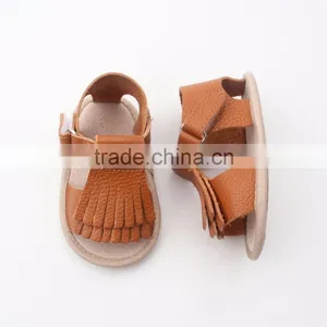 Latest Footwear for Girls and Boys Baby Sandals Leather 2017 thumbnail-3