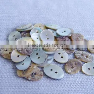 Ellipse Agoya Shell Button thumbnail-1