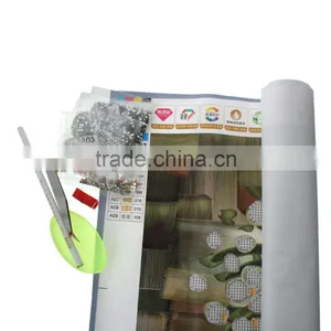 Hot Sale Silver Flower Pattern Embroidery Diamond &Rhinestone Painting DIY Kit Cross Stitch For Living Room thumbnail-4