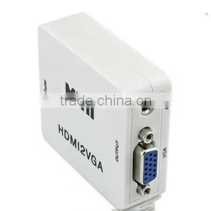 HDMI to Component Video Mini Hdmi to Vga With Audio Converter thumbnail-2