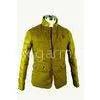 Long Sleeve Mens Windbreaker Jackets Lightweight Quilted Jacket Yellow thumbnail-1