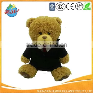 Cute Bear With Black Shirt Plush Toy thumbnail-1