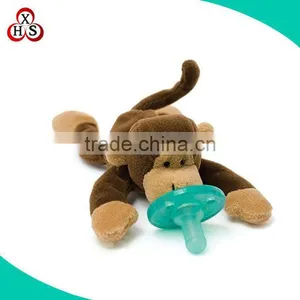 Animal Plush Pacifier Customized Baby Stuffed Toys Pacifier thumbnail-1