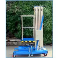 Single Mast Aluminum Alloy Lift Table thumbnail-2