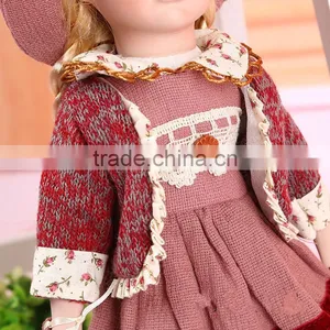 Vintage Ceramic Porcelain Doll With Metal Stand thumbnail-5