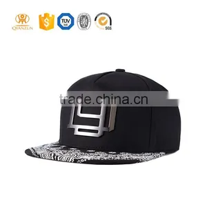 Custom 5 Panel Mesh Hat Balnk 5 Panel Mesh Hat Mesh Snap Back Hat thumbnail-1