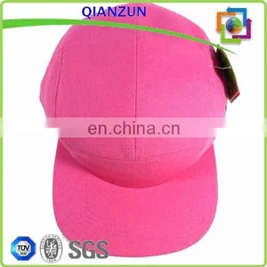Custom Gold Cotton Hat/ Leather Strap Button 5 Panel Hat Cap thumbnail-6