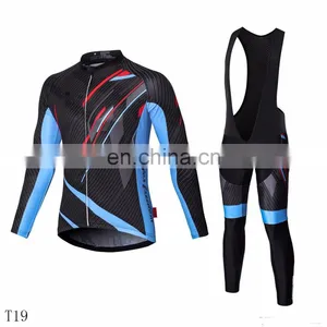 Popular Cycling Jersey Set Long With Mountain Bike Shorts thumbnail-1