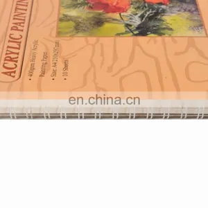 400gsm, 10 Sheets, Tape Bound, High Quality A4 Acrylic Pad thumbnail-3
