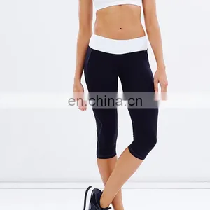 Technical White Wasit Band Run Fit Seamless Legging thumbnail-1