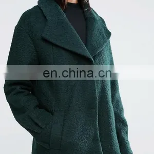 Wholesale Cheapest Price New Design Woman's Over Size Coat thumbnail-3