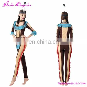 OEM Trible Jumpsuit Sexy Halloween Costumes Women thumbnail-1
