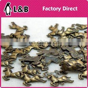 Flower Hot Fix Copper Metal Studs Metal Glue on Diamonds thumbnail-3