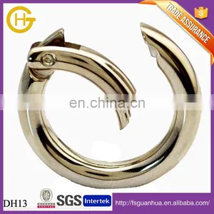 Shiny Silver Zinc Alloy Big Metal Adjustable Buckle thumbnail-1