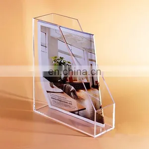 Latest Fashion Clear Pmma Plexiglass Acrylic Document Display Holder thumbnail-2