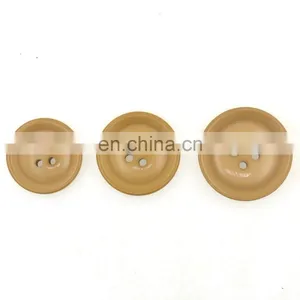 Wholesale Colorful Big Size Four Holes Resin Button for Overcoat Sweater thumbnail-4