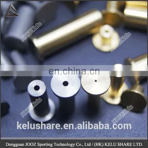 OEM MIM Metal Injection Molding Tungsten Tip Plug Weights With Through Hole thumbnail-6
