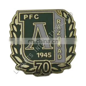 Custom Gold Finish Custom Metal Hard Enamel Badge Lapel Pin thumbnail-1