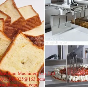 Ultrasonic Food Cake Bread Frozen Meat Pizza Chocolate Dough Cookies Sandwiches Butter Cutter Cut Machine Made in China thumbnail-1