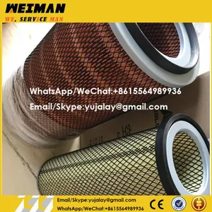 SDLG Wheel Loader Spare Parts 4110000991027 Air Filter Insert XCMG LONKING ZF WEICHAI Engine Cummins for Sale thumbnail-2