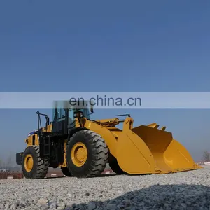 ISO Certificate Chinese Payloader 4 Wheel Drive 3cbm 5ton 655D Wheel Backhoe Loader Sugarcane Grab Loader thumbnail-5