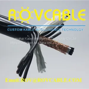 Flexible Pipe CCTV Camera Wire Al Foil Shielded Cable thumbnail-1