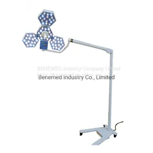Ceiling Mounted Hospital LED Surgical Lamp Double Dome V4+4 thumbnail-1