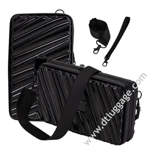 Customized Logo Fashion Waterproof ABS PC Mini Travel Storage Bag Small Women Beauty Travel Make Up Luggage Case thumbnail-5