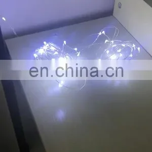 Home Decoration 100Leds/10Meters USB Rechargeable Copper Wire Led String Lights thumbnail-1