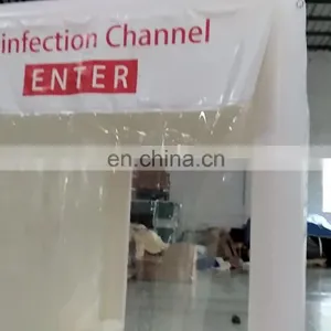 China Supplier Inflatable Disinfection Access Tunnel, Disinfection Channel Sterilizer For Sale thumbnail-1