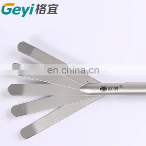 Laparoscopic Surgical Instrument Retractor Bendable Five Leaves Fan Shaped thumbnail-3