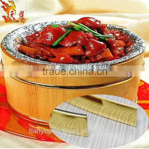 Wooden Cask/vat/barrel Decorative Chrome and Golden Color Edge Strip Plastic Components thumbnail-2