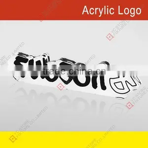 Fahsion Clear Acrylic Logo Blocks With Silkprint Words thumbnail-6