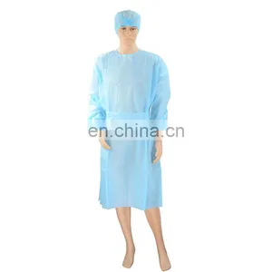 Level 1 SMS Gowns Waterproof Disposable Surgical Gown For Hospital thumbnail-1