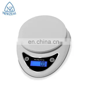 Multifunction 3Kg 5Kg Weight Electronic Digital Weighing Kitchen Food Nutrition Scale With Bowl thumbnail-2
