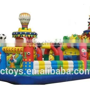 Giant Inflatable City, Custom Inflatable Fun City for Child thumbnail-3
