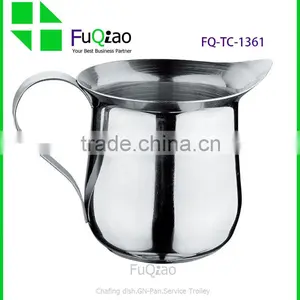 Hot Sale Commercial Stainless Steel Milk Frothing Pitcher Milk Jug for Lattes Coffee Cup thumbnail-1