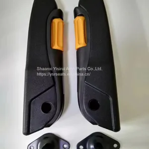 Universal Black PU Foam Adjustable Armrest for Bus Seat, Operator Armrest for Car Seat at Left/right Side thumbnail-2