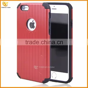 China Supplier Mobile Hybrid Combo Hard Back Cover Case for Iphone 6 Most Popular thumbnail-5