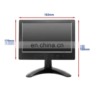 HD Computer Monitor pc 7 Inch Mini Lcd VGA Portable Touch Screen Display Monitor thumbnail-4
