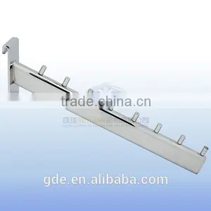 Metal 7 Pins Display Hook Waterfall Gridwall Garment Hook for Sale thumbnail-1