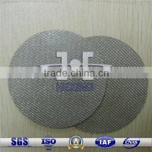 5-layer Stainless Steel Sintered Wire Mesh Disc thumbnail-1